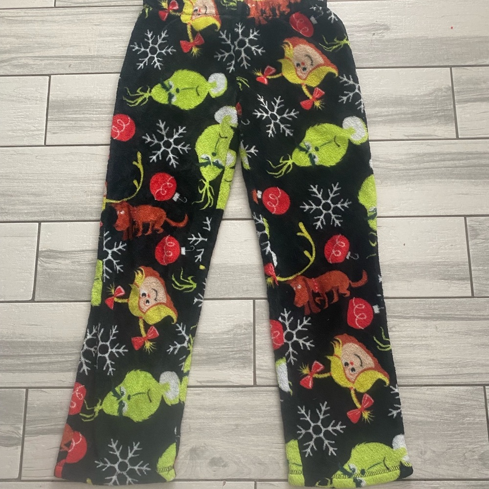 ❤️ 3x$20 - Grinch Boys Pj Pants